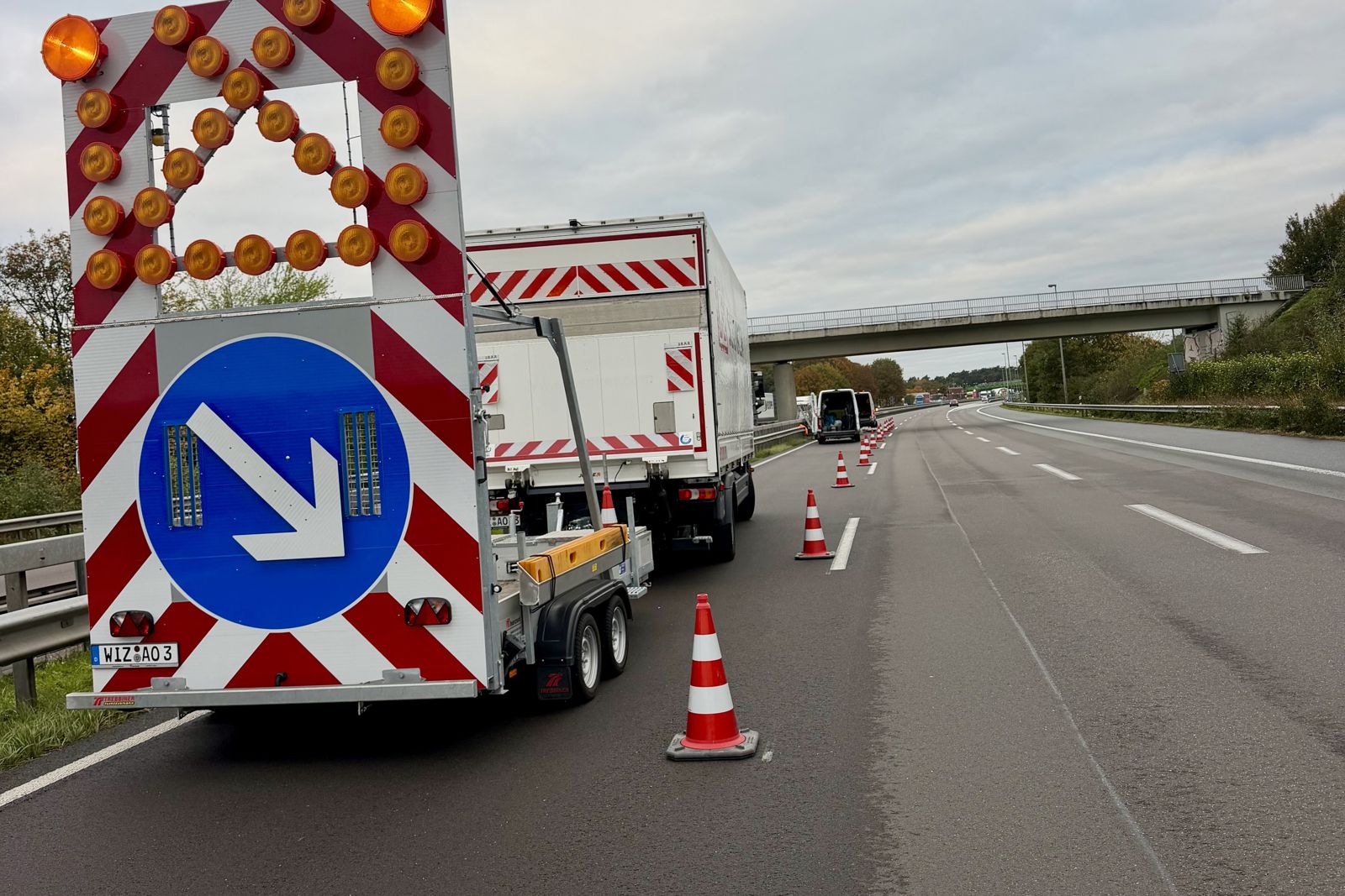 Eigene Verkehrssicherung auf der Autobahn