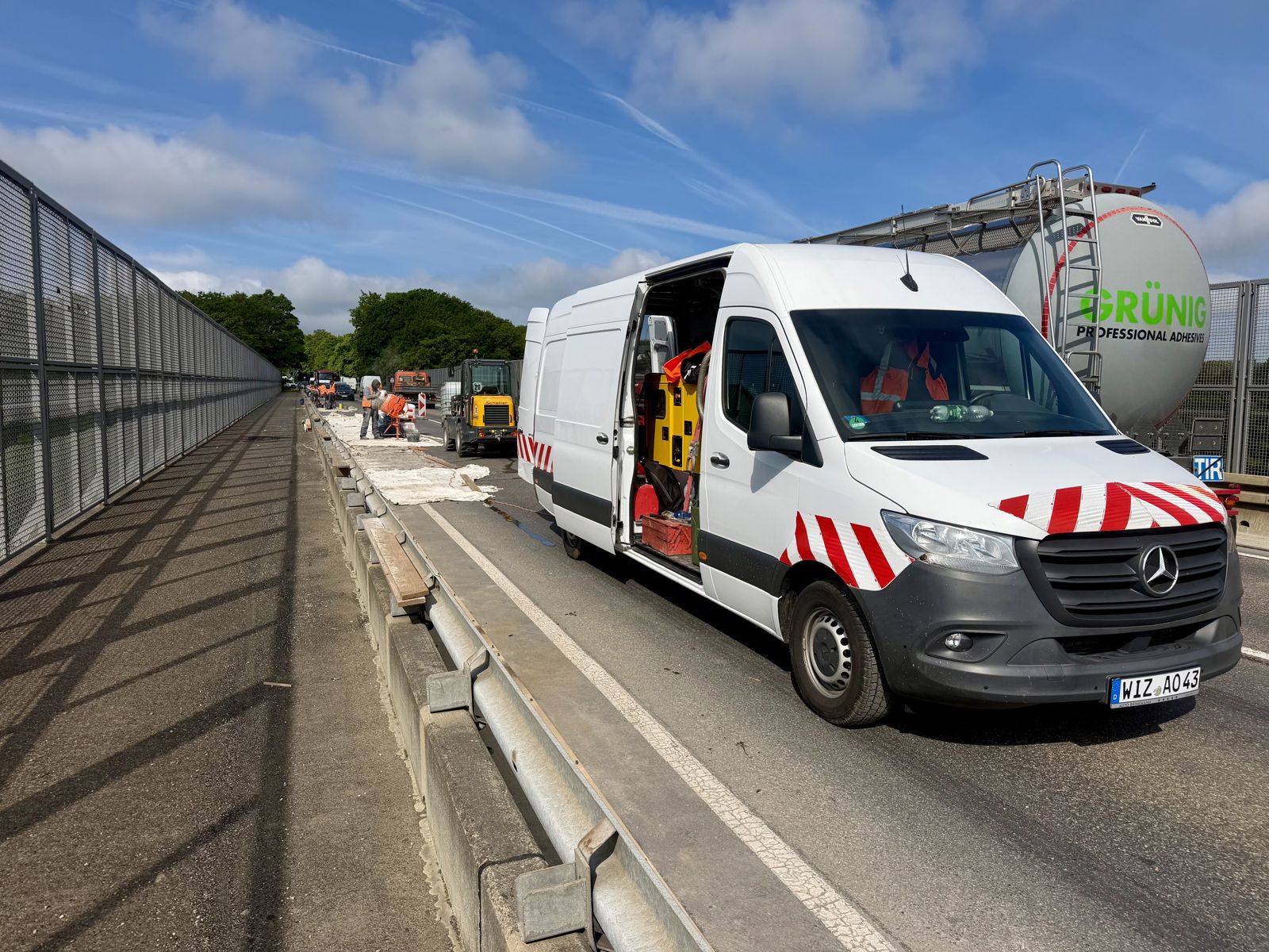 Eigene Verkehrssicherung auf der L 419